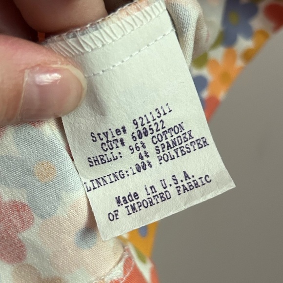 Mario Balthazar Retro Floral Printed Dress Size 12 - Picture 5 of 7